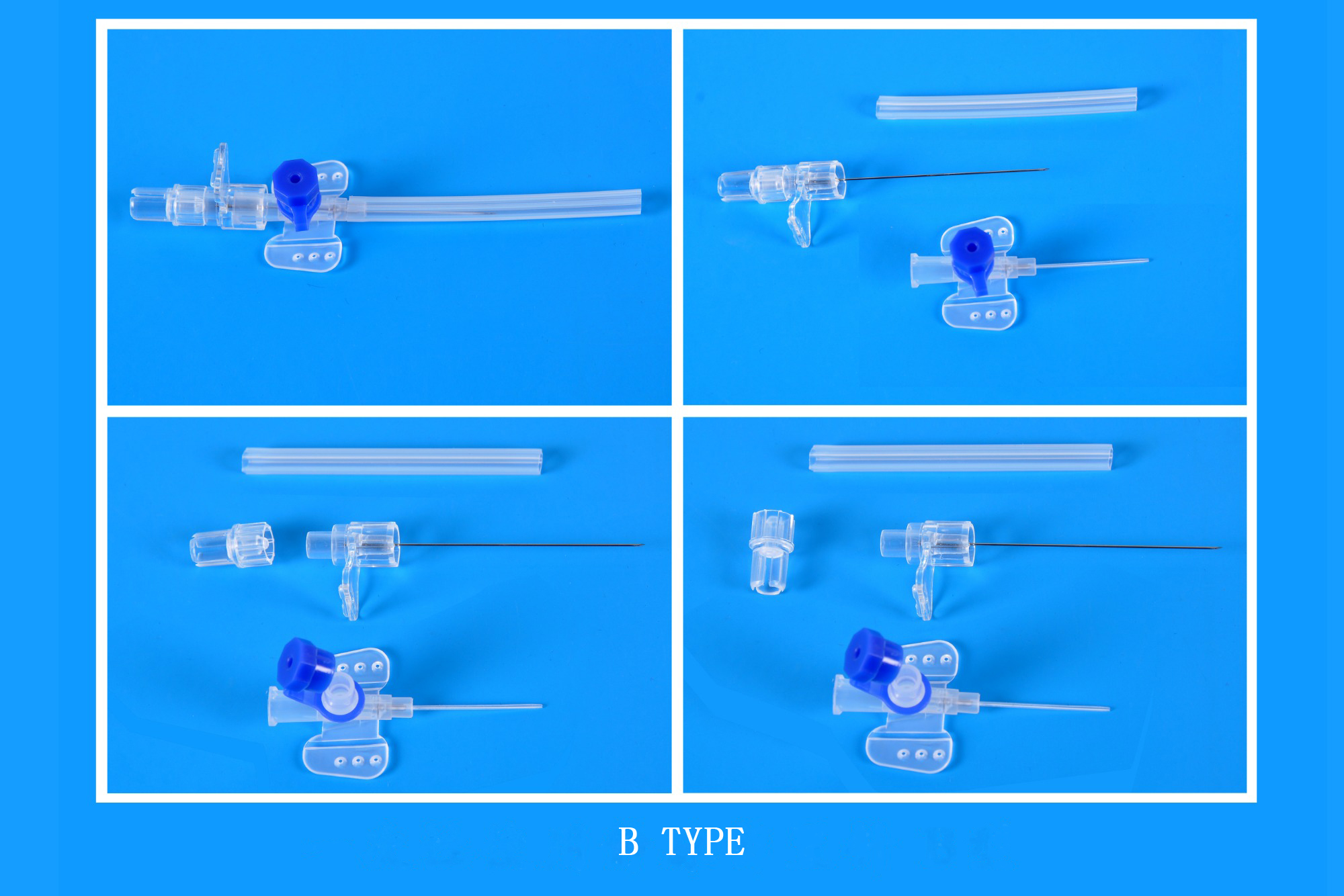 Venous indwelling needle for single use